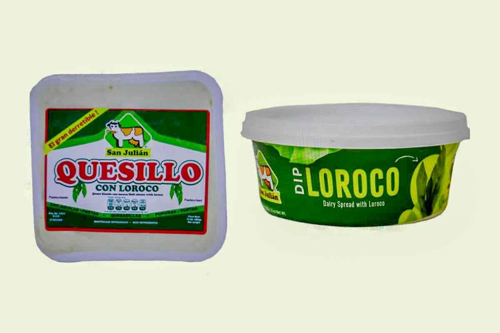 Loroco products.