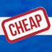 A stamp saying cheap on the flag of El Salvdor is used to illustrate the subject of the post is El Salvador cheap?